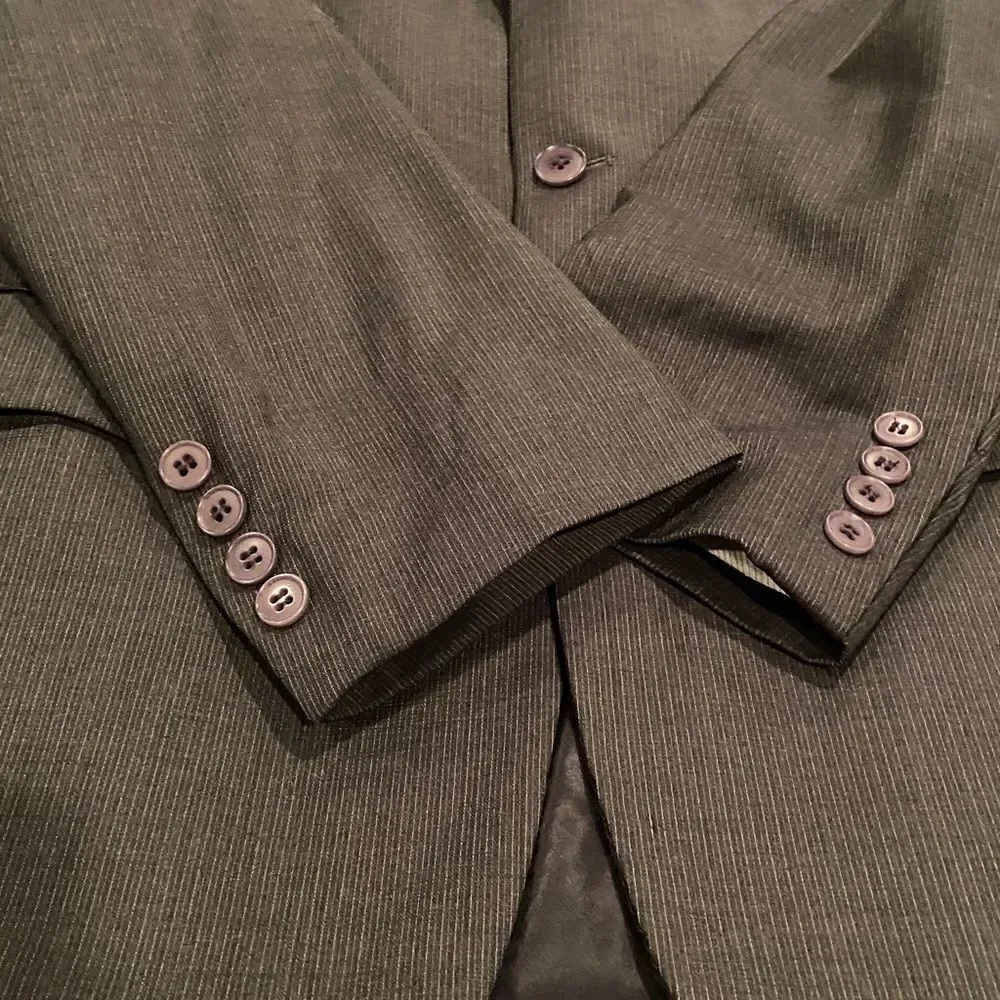 Murano Collezione 100% Wool  Coat Sports Jacket Size 42 Exclusive For Dillards